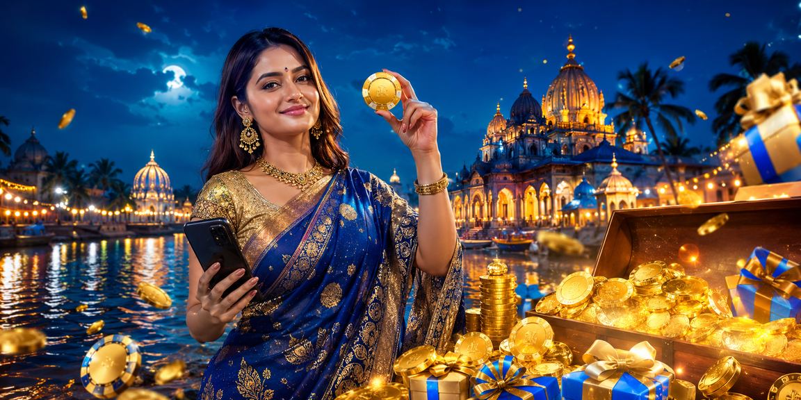বাংলাদেশে শাড়িতে মোবাইল ক্যাসিনো ব্যবহার করছেন একজন নারী ব্যবহারকারী