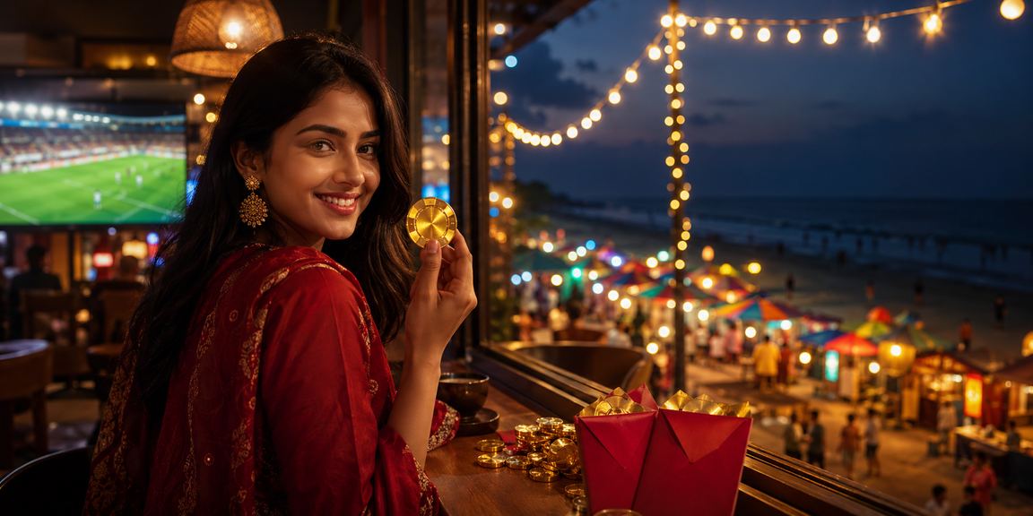 কক্সবাজারের সমুদ্র সৈকতে রেড এনভেলপ বোনাস নিয়ে উত্তেজিত একজন ব্যবহারকারী