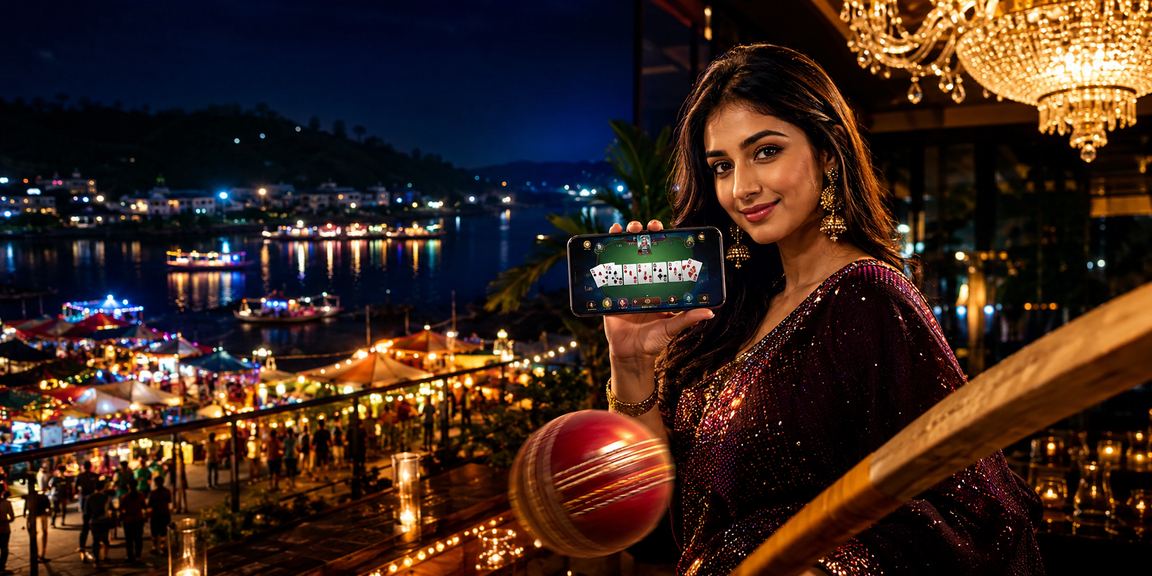 রাঙামাটির নাইট মার্কেটে ক্রিকেট বেটিং উপভোগ করছেন একজন তরুণ