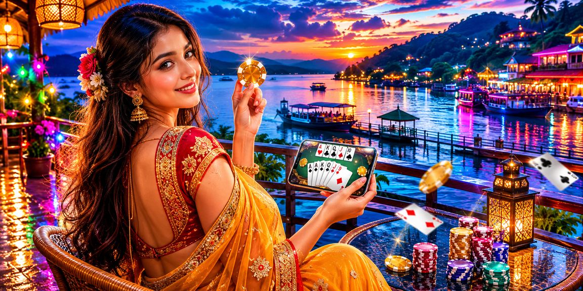 রাঙামাটির বিচে রামি গেম উপভোগ করছেন খেলোয়াড়
